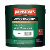 Johnstone's Woodworks Quick Dry Woodstain | Various Size & Colours