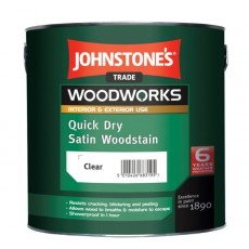 Johnstone's Woodworks Quick Dry Woodstain | Various Size & Colours