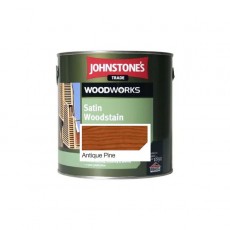 Johnstones Woodworks Satin Woodstain | Size & Finish Options
