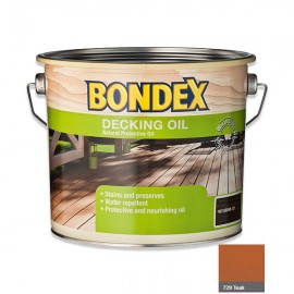Bondex Decking Oil Teak 2.5 Litre | 467189