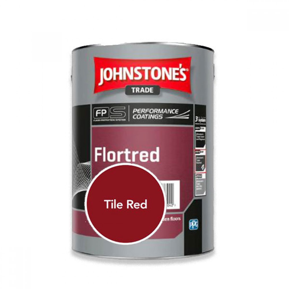 Johnstones Prof Flortred Tile Red  2.5l