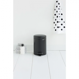 Brabantia Newicon Bin 3l Matt Black | 11 33 21