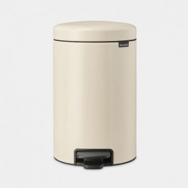 Brabantia Newlcon Pedal Bin 12l Soft Biege | 14 99 24