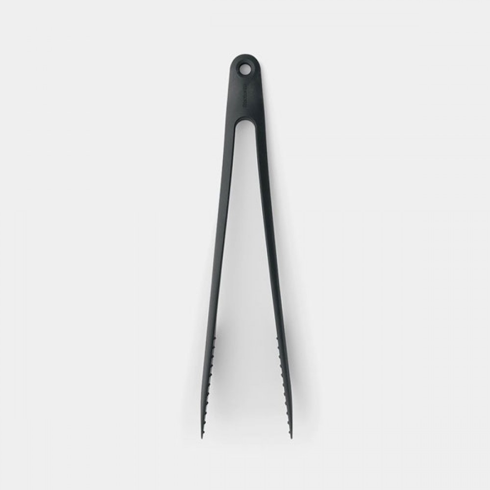 Brabantia Kitchen Tongs Plus Tweezers | Granite Grey | 122842  