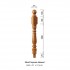Corby Short Square Newel Post 860x91x91mm | Options