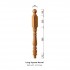 Corby Short Square Newel Post 960x91x91mm | Options