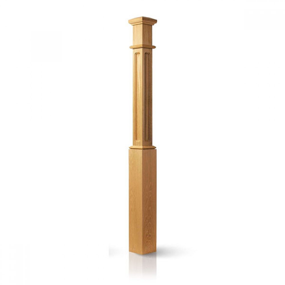 Box Newel Full Post 1525x127x127mm | Options