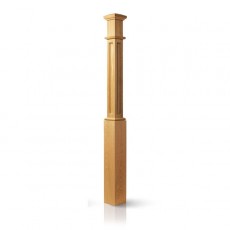 Box Newel Full Post 1525x127x127mm | Options
