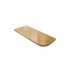 Oak Cladding Bullnose Step (Top Only) 1000x300x28mm