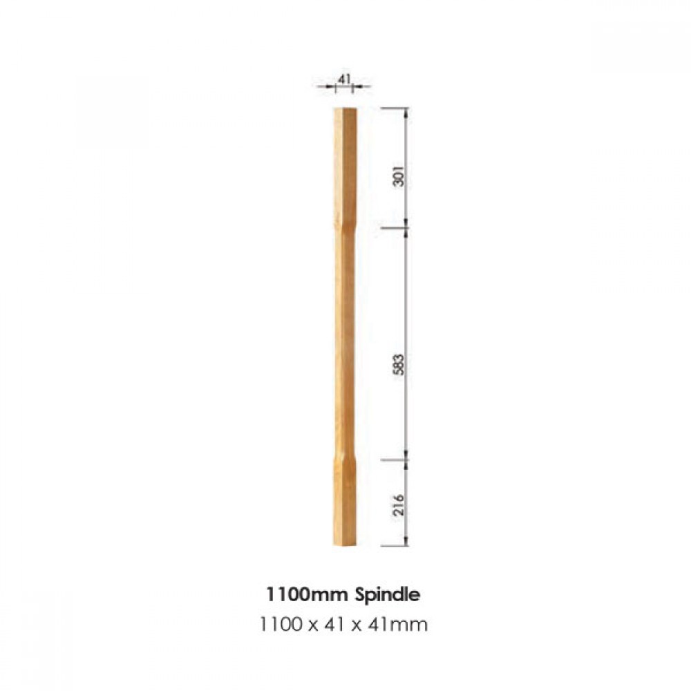 Boyne Spindle 1100x41x41mm | Options