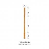 Boyne Spindle 1100x41x41mm | Options
