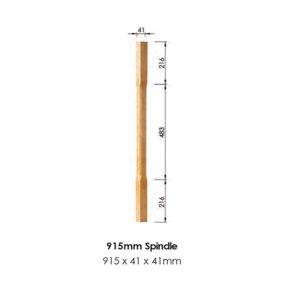 Boyne Primed Spindle 915x41x41mm