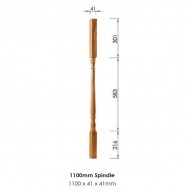 Achill Plain Spindle 1100x41x41mm | Options