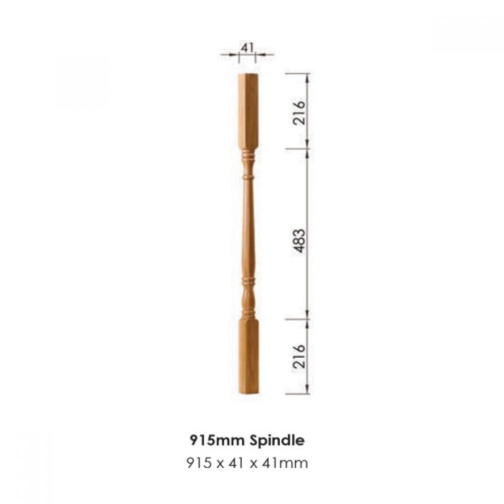 Achill Spindle 915x41x41 | Finish Options