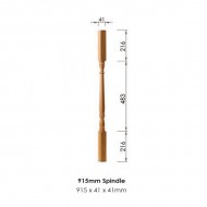 Achill Spindle 915x41x41 | Finish Options