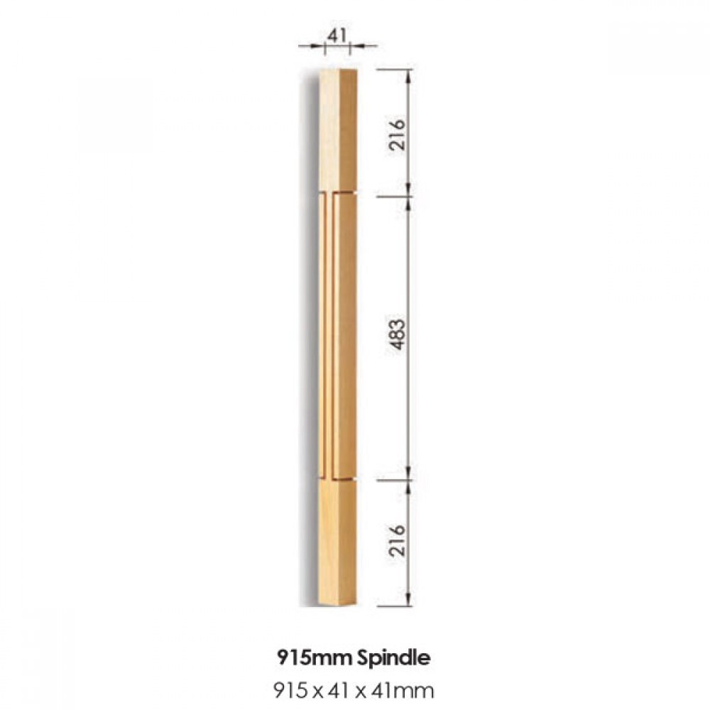 Lisbon Spindle 915x41x41mm | Options