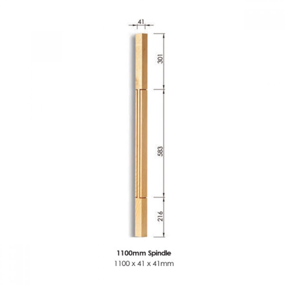 Lisbon Spindle 1100x41x41mm | Options