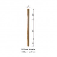 Tuscan Spindle 1100x41x41mm | Options