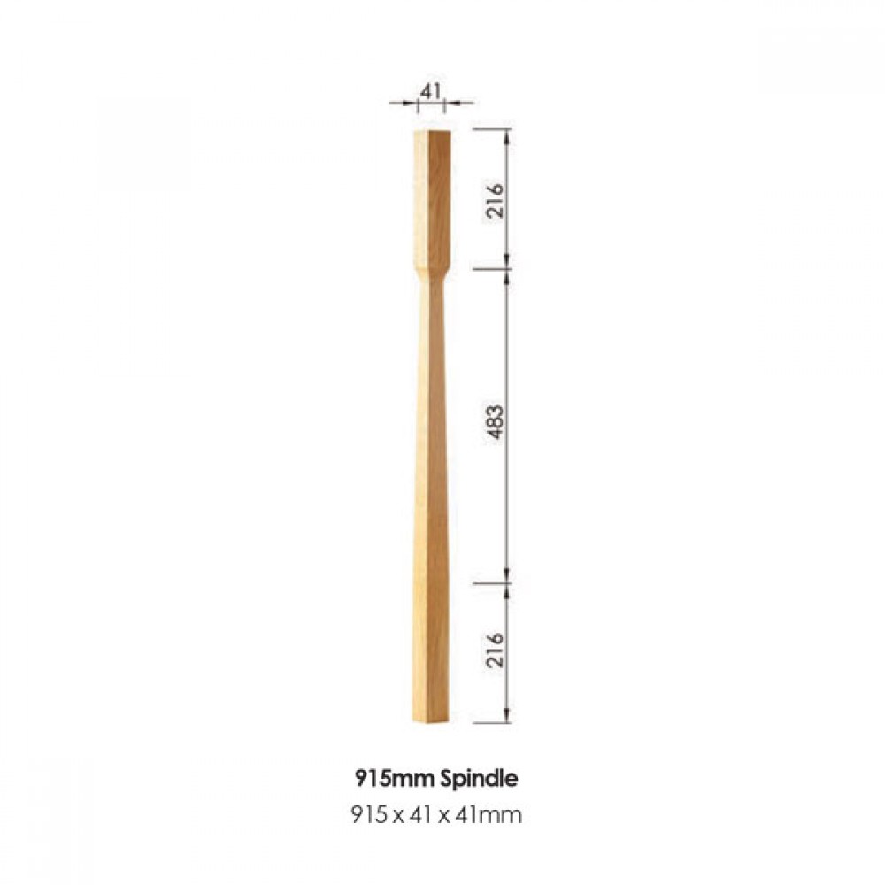 Monaco Spindle 915x41x41mm | Options