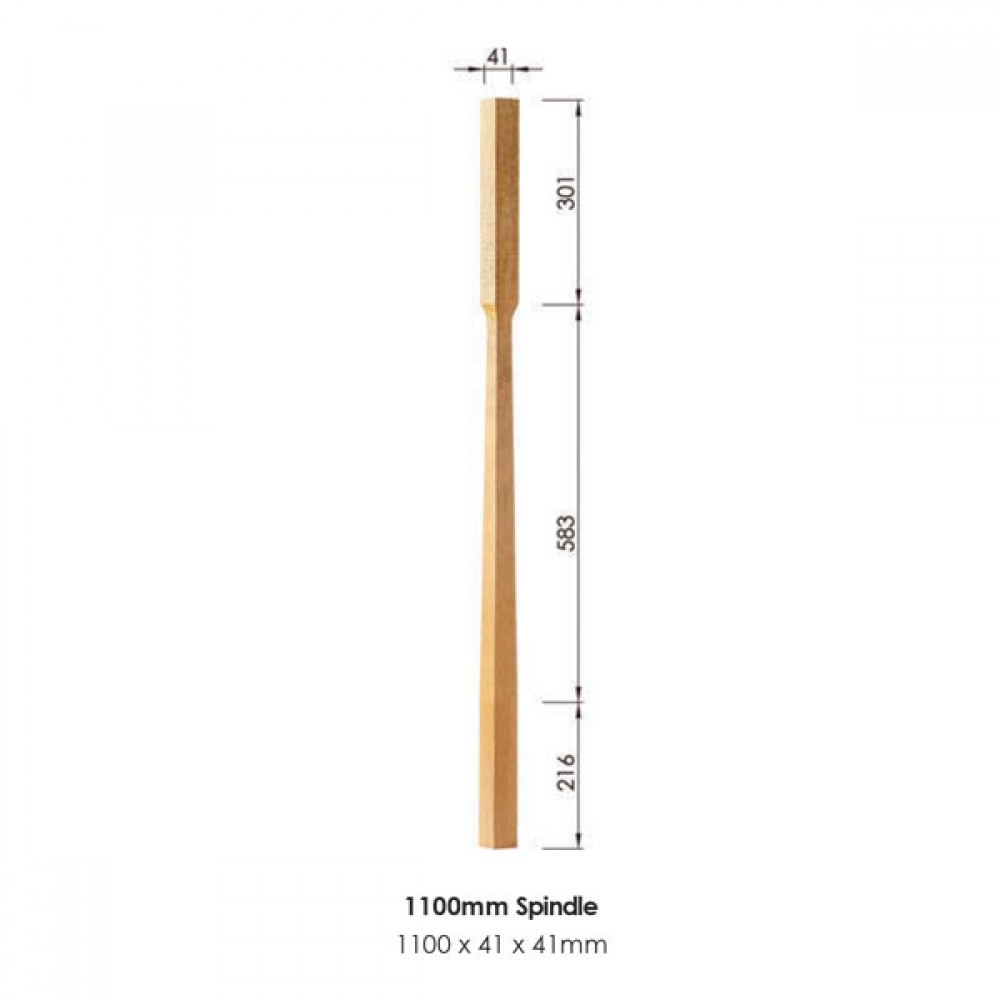 Monaco Spindle 1100x41x41mm | Options