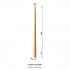 Geneva Spindle 1100x41x41mm | Options