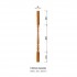 Corby Spindle 1100x41x41mm | Options