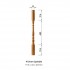 Corby Spindle 915x41x41mm | Options