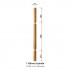 Oriel Spindle 1100x41x41mm | Options
