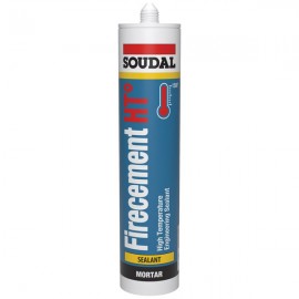 Soudal Firecement HT° Heat Resistant Sealant Black | 310ml