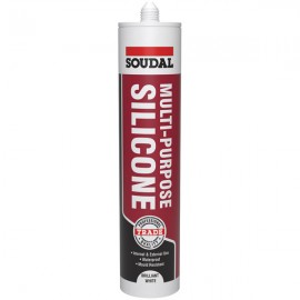 Soudal Trade Multi-Purpose Silicone Sealant 270ml | Colour Options | 5411183100855