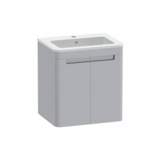 Camber Gloss Light Grey Wall Hung 50cm Unit