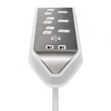 Brennenstuhl 3 Way Corner Extension Lead | USB Charging