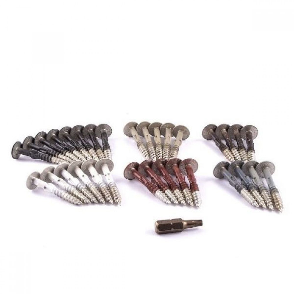 Cedral Painted Screws | 4.8x38mm | Box 100 | Colour Options