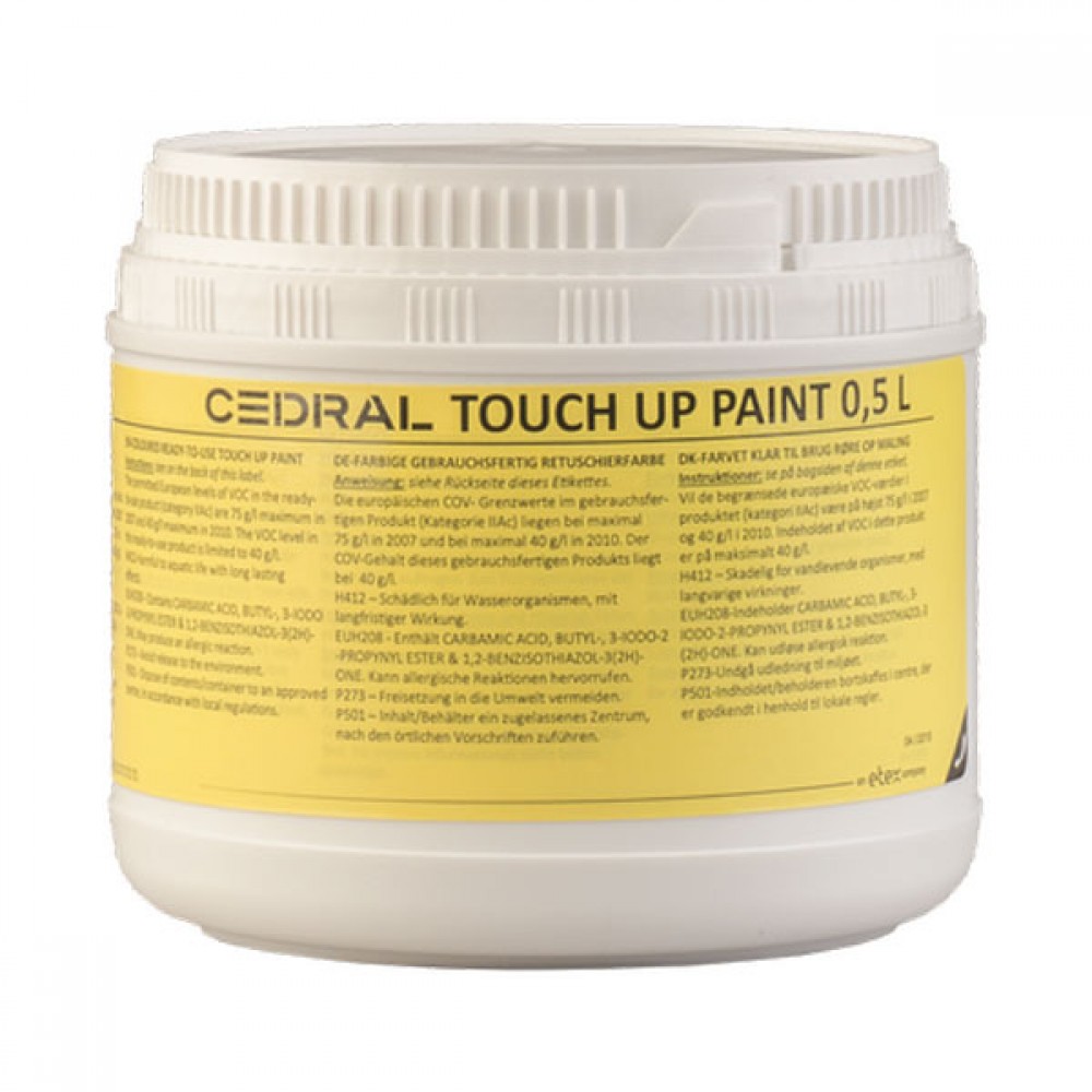 Cedral Weatherboard Touch-up Paint | 0.5lt | Colour Options