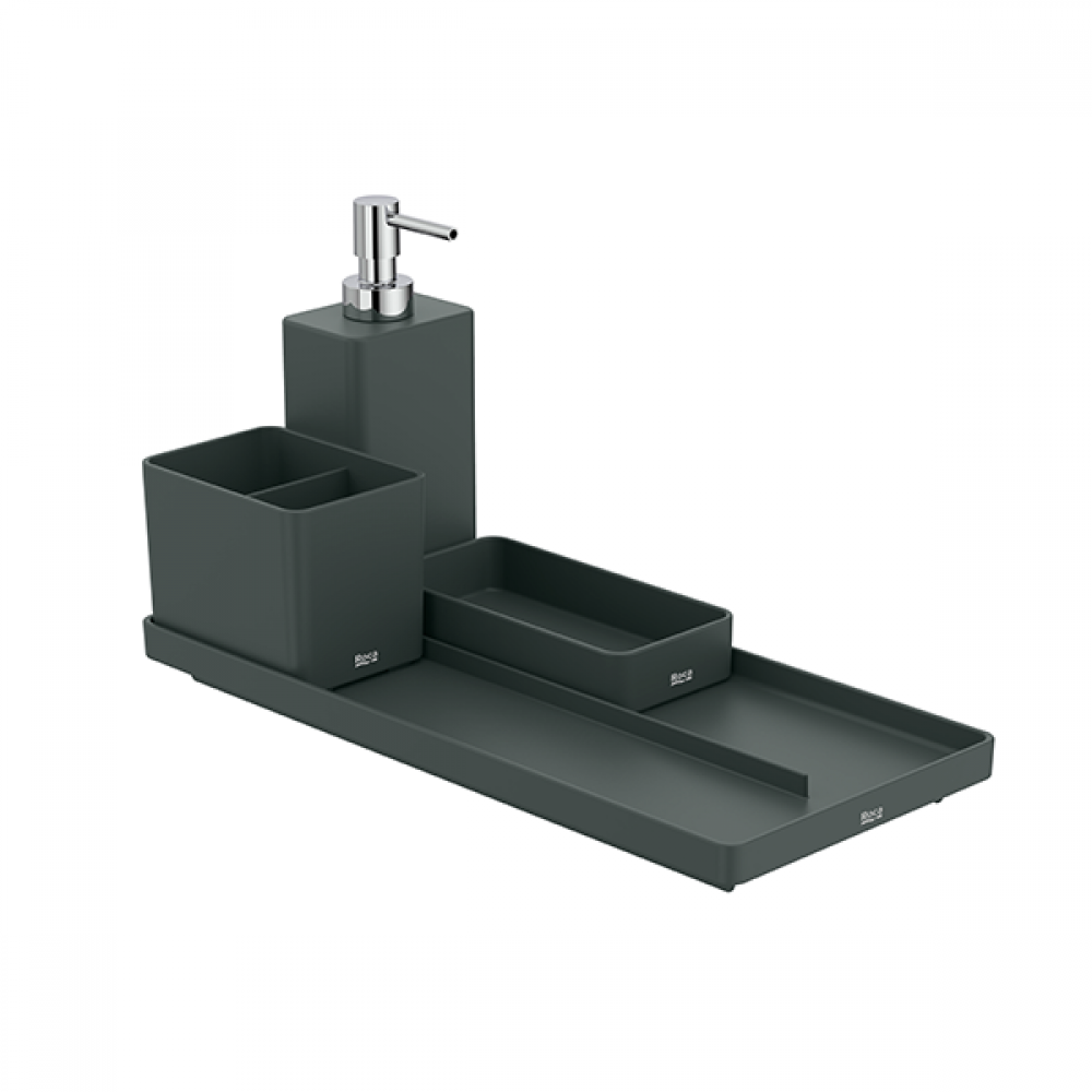 Roca Ona Tray Matt Green