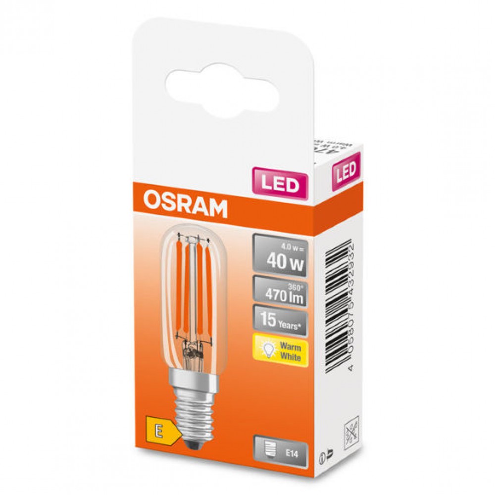 Osram 4w(40w) E14 Clear Fil Cooker|Hood/Fridge