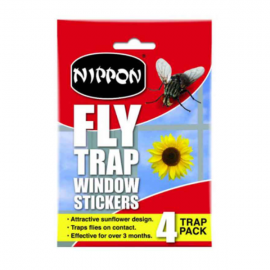 Nippon Fly Trap Window Sticker | Vx257