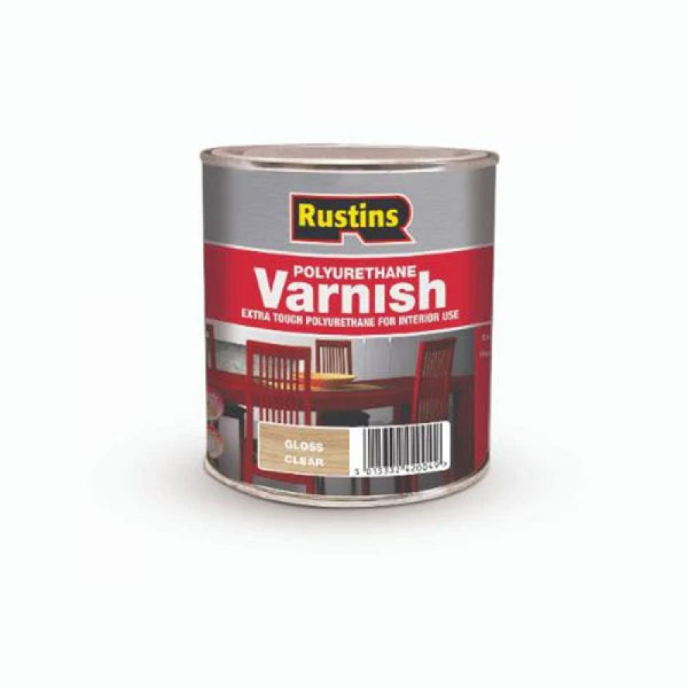 Rustins Q/d Poly Varnish Gloss Clear 1lt | R695007
