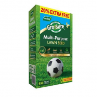 Gro-sure Multi Purpose Lawn Seed 30m2 + 20% Extra Free (36m2)