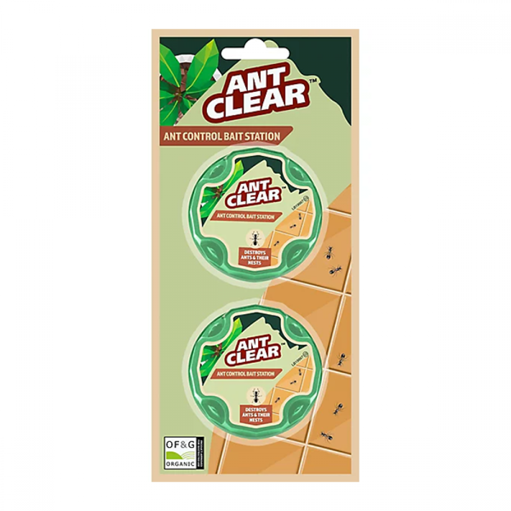 Ant Clear Organic Control Bait Station Twin Pack | 4106338