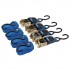 Ratchet Tie Down Straps | 4.5m x 25mm | 4 Piece | 92771