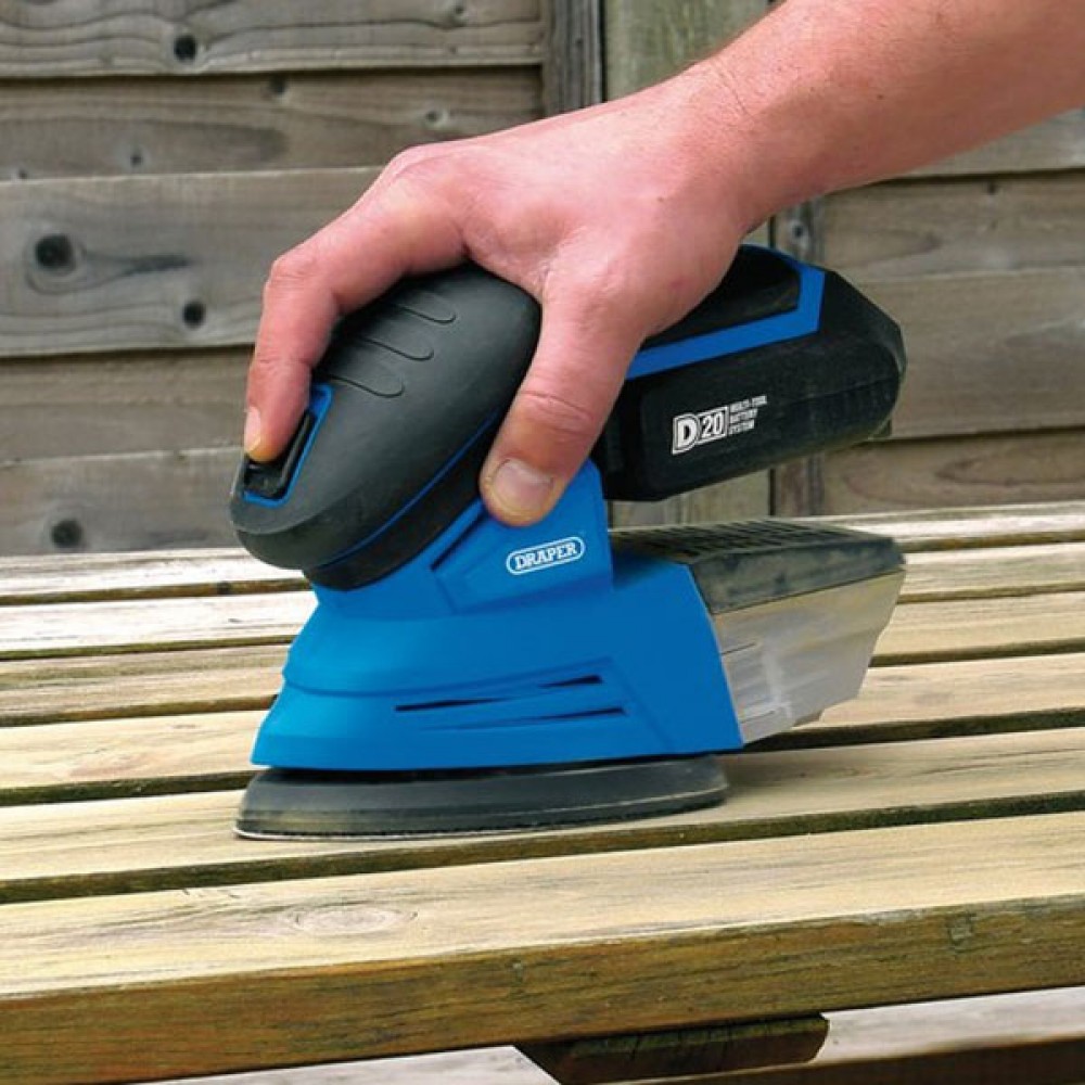 Draper D20 Tri-Base Sander | Bare