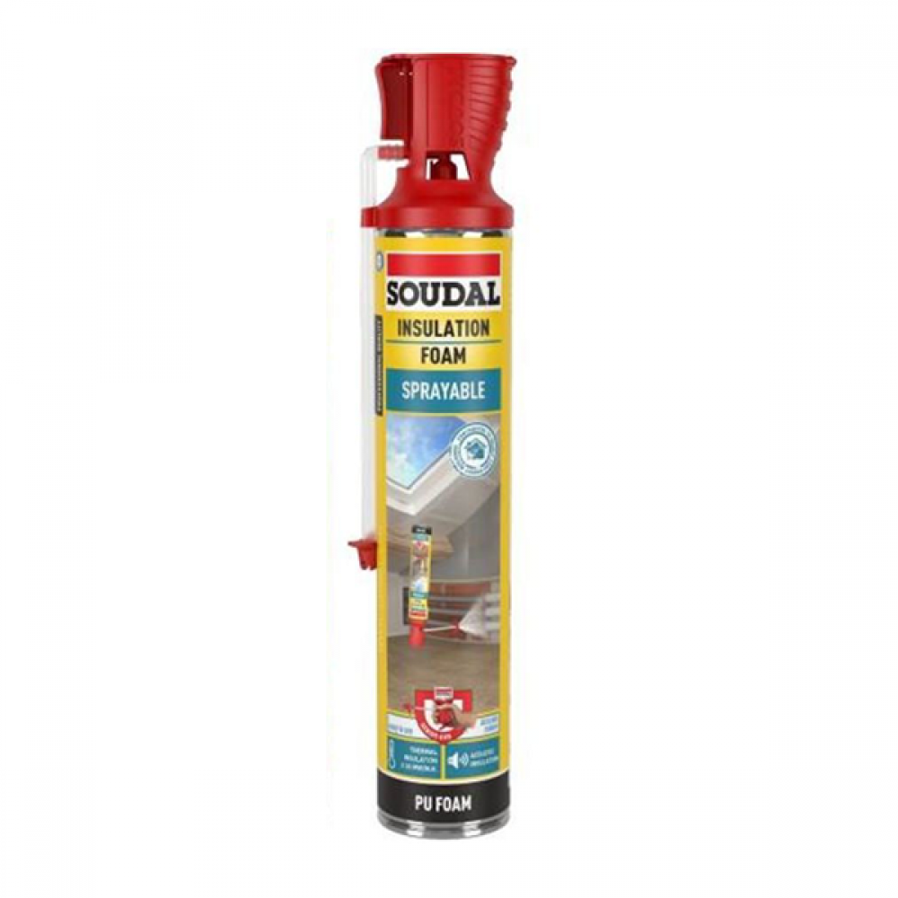 Sprayable Insulation Foam Genius Gun 700ml | 160429