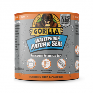 Gorilla Clear Tape Waterproof Patch & Seal Tape 100mm X 3m |3044751