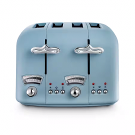 Delonghi Argento Blue Toaster | CT04.AZ