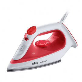 Braun Texstyle 1 Steam Iron Red |  Si1019rd
