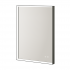 Aqualla Vision Matt Black Led Mirror 600x800mm