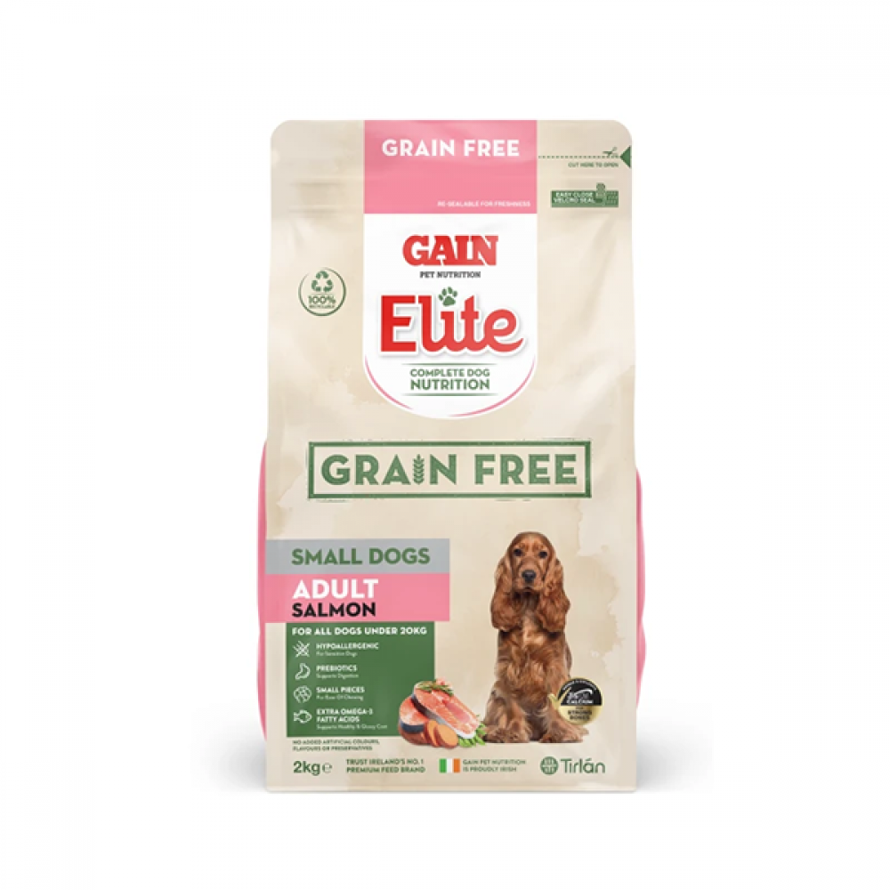 Grain Free Small Dogs Adult Salmon 2kg | 9137503