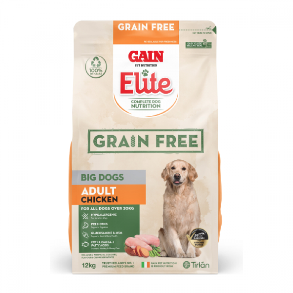 Grain Free Big Dogs Adult Chicken 12kg | 9137510