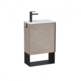 Roca Mini Pro Unit & basin Concrete Grey | A852008550